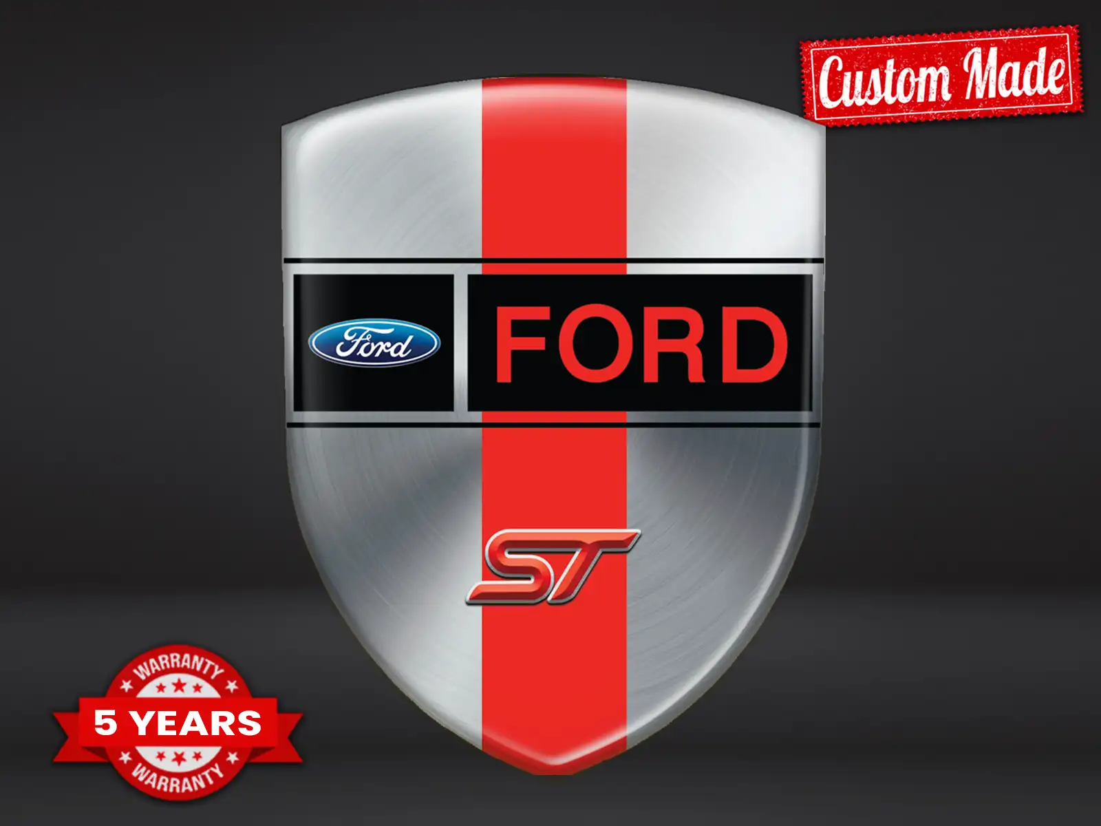 Ford Décalcos Auto Personnalisés Robustes Course Luxe